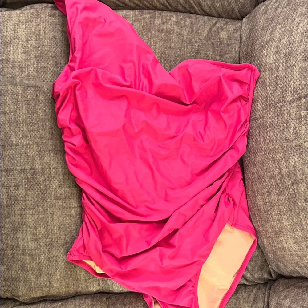 Vibrant Pink Women’s one  Piece Swimsuit